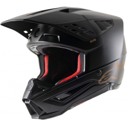 Мотокрос каска ALPINESTARS SM5 BLACK/BROWN