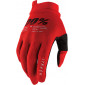 Мотокрос ръкавици 100%  iTRACK RED  thumb