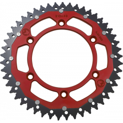 Двукомпонентно зъбно колело MOOSE 1210-210-49 RED