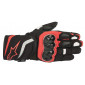 Мото ръкавици ALPINESTARS T-SP W DRYSTAR BLACK/RED thumb