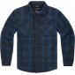 Мото риза ICON UPSTATE RIDING FLANNEL - BLUE thumb