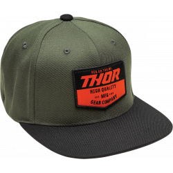 Шапка THOR Chevron Snapback green