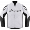 Текстилно мото яке ICON HOOLIGAN CE WHITE