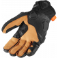 Кожени мото ръкавици ICON HYPERSPORT SHORT - BLACK thumb