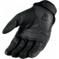 Кожени мото ръкавици ICON SUPERDUTY2 - BLACK thumb