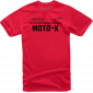 Мото тениска ALPINESTARS Moto X RED