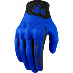 Текстилни мото ръкавици ICON ANTHEM 2 - BLUE
