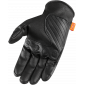 Кожени мото ръкавици ICON CONTRA2 - BLACK thumb