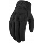 Текстилни мото ръкавици ICON ANTHEM 2 - BLACK thumb