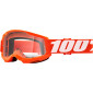 Детски мотокрос очила 100% STRATA2 ORANGE CLEAR
