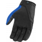 Мото ръкавици ICON HOOLIGAN CE - BLUE thumb