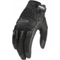Дамски мото ръкавици ICON TWENTY-NINER - BLACK