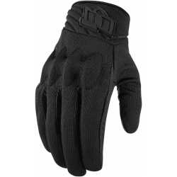 Дамски мото ръкавици ICON ANTHEM 2 - BLACK