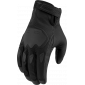 Дамски мото ръкавици ICON HOOLIGAN CE - BLACK