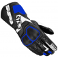 Кожени мото ръкавици SPIDI STS-3 Black/Blue thumb