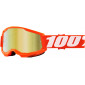 Детски мотокрос очила 100% STRATA2 ORANGE MIRROR-GOLD thumb
