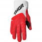 Мотокрос ръкавици THOR SPECTRUM RED/WHITE thumb