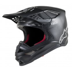 Мотокрос каска ALPINESTARS SM10 BLACK CARBON