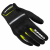 Текстилни мото ръкавици SPIDI FLASH CE BLACK/YELLOW FLUO ZG30062201