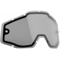 Двойна плака за мотокрос очила FMF PowerBomb/PowerCore Dual Pane Goggle SMOKE