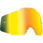 Плака за детски мотокрос очила FMF PowerBomb/PowerCore Goggle GOLD/MIRROR thumb