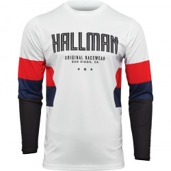 Мотокрос джърси THOR HALLMAN DIFFER DRAFT WHITE/RED/NAVY