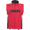 Ендуро жилетка THOR WARM UP VEST RED/BLACK