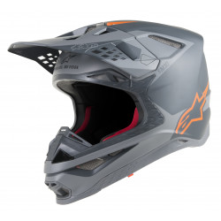 Мотокрос каска ALPINESTARS SM10 Meta MX GREY/ORANGE Мотокрос каска ALPINESTARS SM10 Meta MX GREY/ORANGE