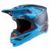 Мотокрос каска ALPINESTARS SM10 Meta MX BLACK/ORANGE