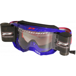 Мотокрос очила PROGRIP 3303 Vista BLUE Roll-Off SYSTEM