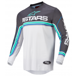 Мотокрос джърси ALPINESTARS Fluid Speed S21 BLUE/GRAY