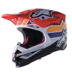 Мотокрос каска ALPINESTAR SM10 TLD Edition 23 RED/MULTI