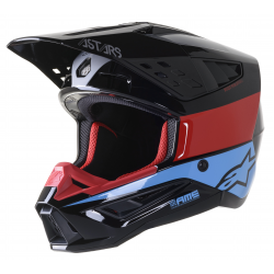 Мотокрос каска ALPINESTARS SM5 BOND BLACK/RED