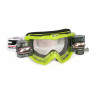 Мотокрос очила PROGRIP 3208 MX/Enduro Goggles With Roll-Off System (White/YellowFLUO)