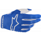 Детски мотокрос ръкавици ALPINESTARS RADAR BLUE/WHITE thumb
