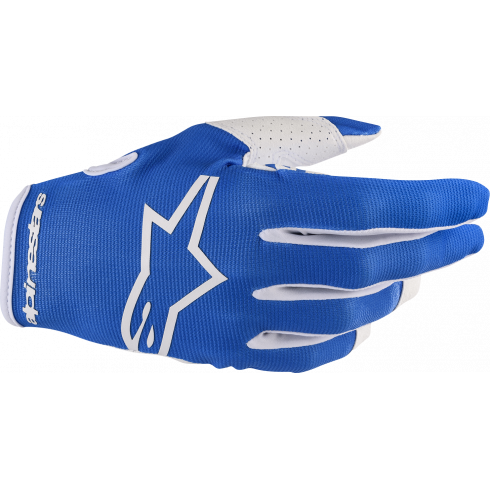 Мотокрос ръкавици ALPINESTARS RADAR BLUE/WHITE Мотокрос ръкавици ALPINESTARS RADAR BLUE/WHITE