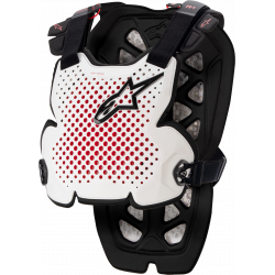 Протекторна броня ALPINESTARS A-1 BLACK/RED/WHITE