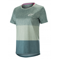 Дамско вело джърси ALPINESTARS Stella Alps 8 Short Sleeve TEAL/PETROL