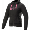 Дамски мото суичър ALPINESTARS Stella Chrome Sport Hoodie BLACK/PINK