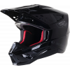 Мотокрос каска ALPINESTARS SM5 Scout BLACK/SILVER