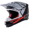 Мотокрос каска ALPINESTARS SM8 Factory BLACK/WHITE/RED