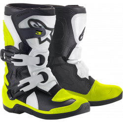 Детски мотокрос ботуши Alpinestars TECH 3S KIDS BLACK/WHITE/FLUOYELLOW Детски мотокрос ботуши Alpinestars TECH 3S KIDS BLACK/WHITE/FLUOYELLOW