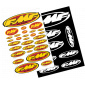 Стикери FMF DECAL FMF ASSORTED SHEET