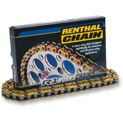 Мото верига RENTHAL CHAIN R1 WORKS 520X120 Мото верига RENTHAL CHAIN R1 WORKS 520X120