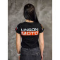 Дамска тениска LINSON MOTO BLACK thumb