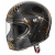 Каска PREMIER TROPHY CARBON NX GOLD CHROMED