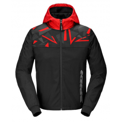 Текстилно мото яке SPIDI HOODIE EVO SPORT RED