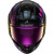 Комплект Каска SHARK D-SKWAL 3 LADY MAYFER GLOSS BLACK/VIOLET - огледален визьор thumb