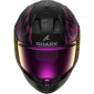 Комплект Каска SHARK D-SKWAL 3 LADY MAYFER MATT BLACK/PINK - иридиум розов thumb