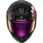 Комплект Каска SHARK D-SKWAL 3 LADY MAYFER MATT LIGHT PINK/BLACK - иридиум розов thumb